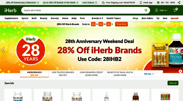 mx.iherb.com