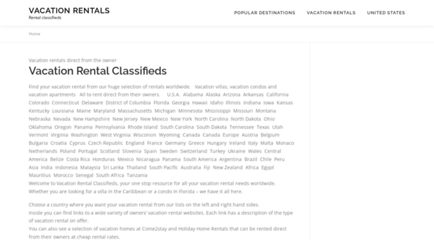 mx.vacation-rental-classifieds.com