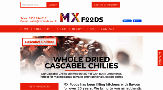 mxfoods.co.uk