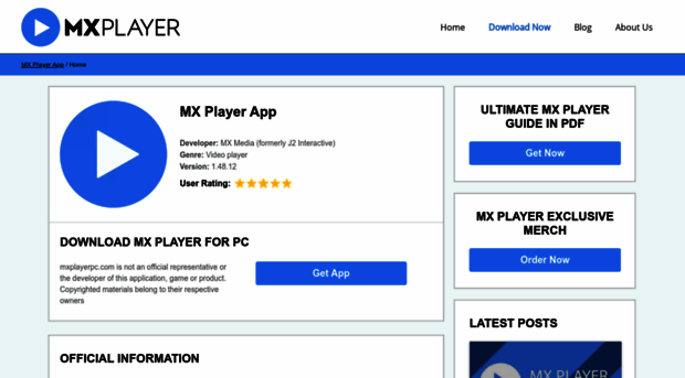 mxplayerpc.com