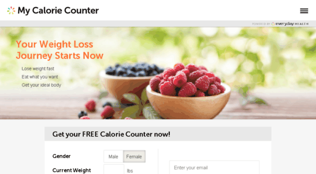 my-calorie-counter.everydayhealth.com