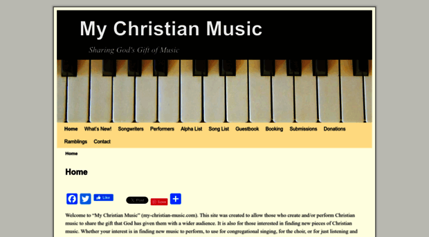 my-christian-music.com