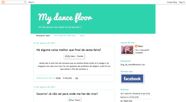 my-dance-floor.blogspot.com