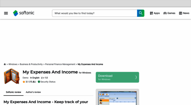 my-expenses-and-income.en.softonic.com