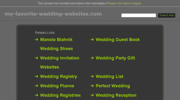 my-favorite-wedding-websites.com