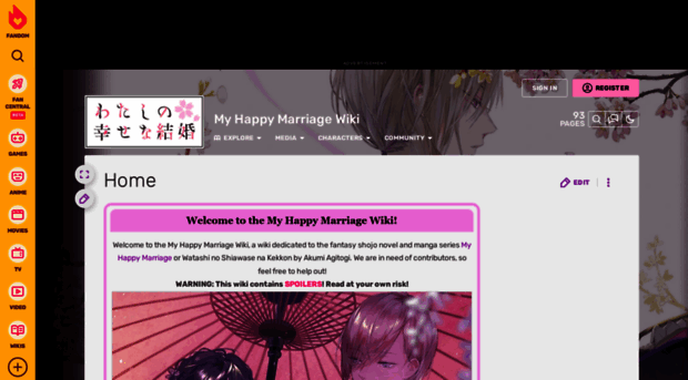 my-happy-marriage.fandom.com