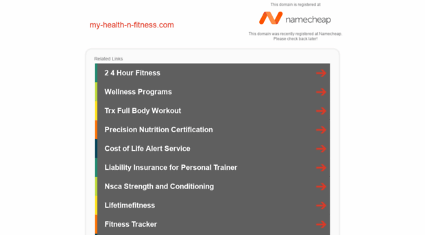 my-health-n-fitness.com