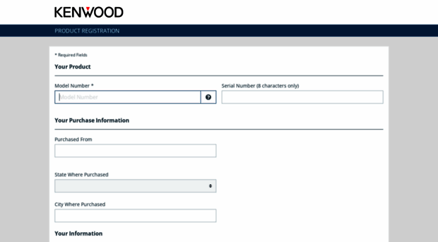 my-kenwood.com
