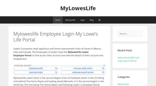 my-loweslife.co