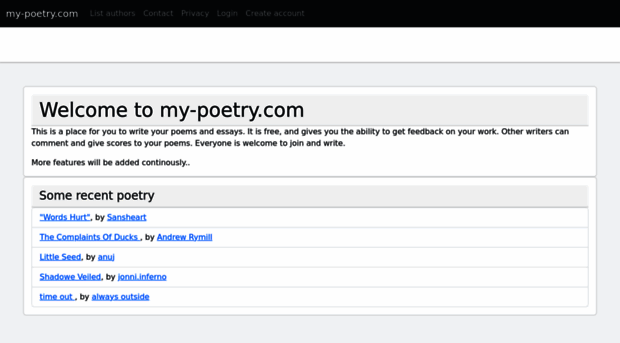 my-poetry.com