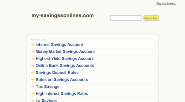 my-savingssonlines.com