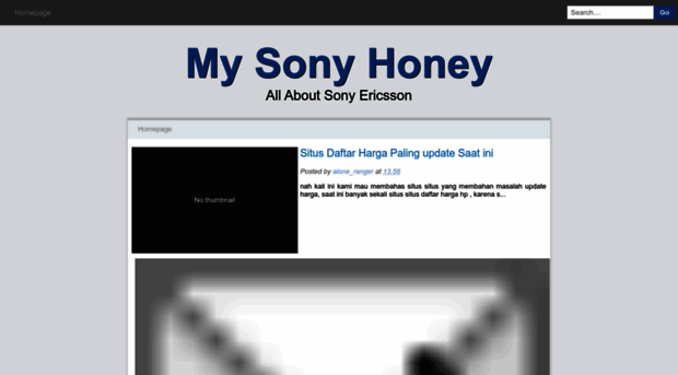 my-sony-honey.blogspot.com