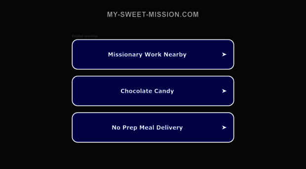 my-sweet-mission.com