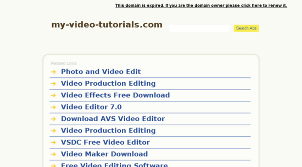 my-video-tutorials.com