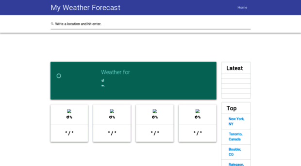 my-weather-forecast.com