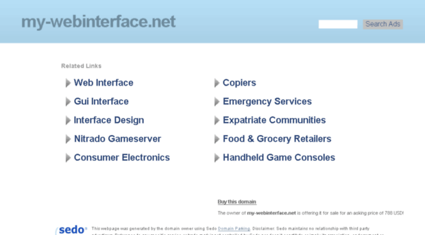 my-webinterface.net