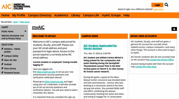 my.aic.edu