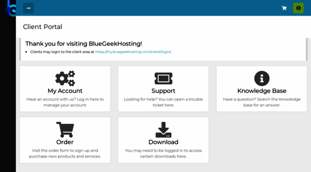 my.bluegeekhosting.com