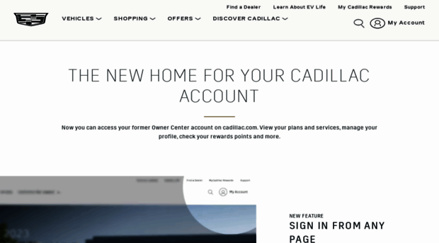 my.cadillac.com