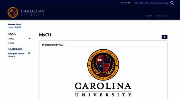 my.carolinau.edu