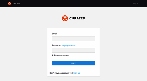 my.curated.co