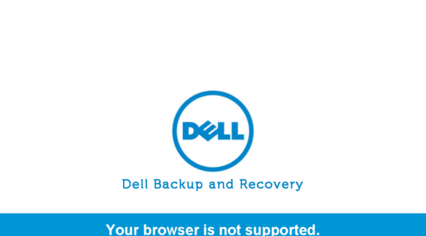 my.dellbackupandrecovery.com