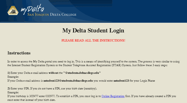 my.deltacollege.edu