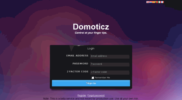 my.domoticz.com