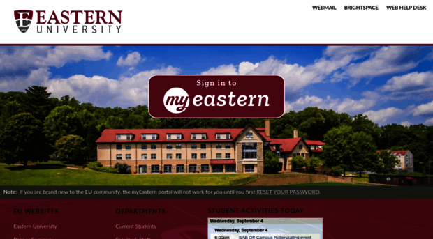 my.eastern.edu