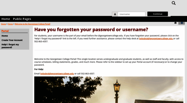 my.georgetowncollege.edu