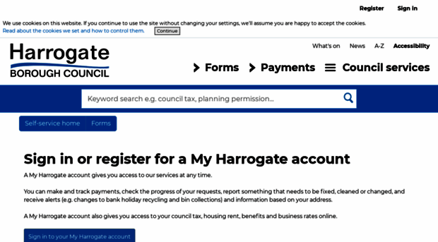 my.harrogate.gov.uk