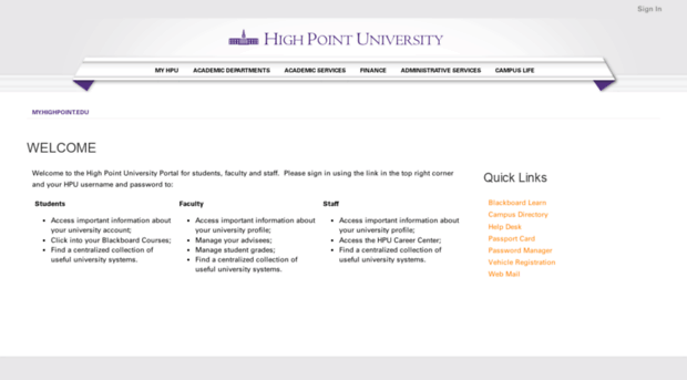 my.highpoint.edu