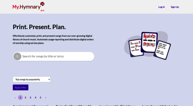 my.hymnary.org