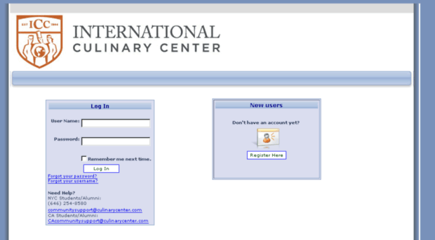 my.internationalculinarycenter.com