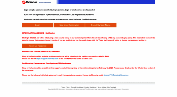 my.microsemi.com