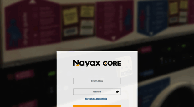 my.nayax.com - NayaxVend Authentication - My Nayax