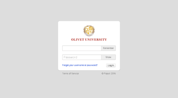 my.olivetuniversity.edu