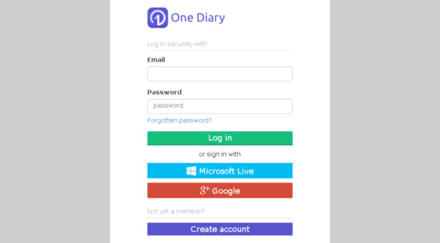 my.onediary.com