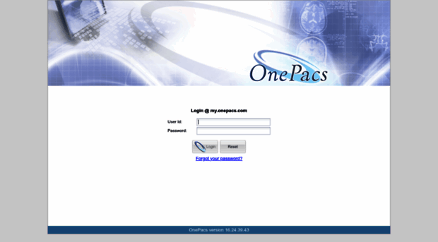 my.onepacs.com