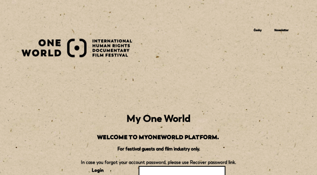 my.oneworld.cz