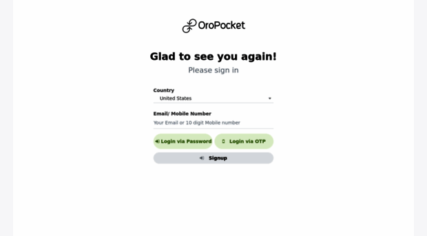 my.oropocket.com