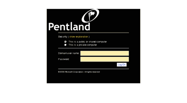 my.pentland.com