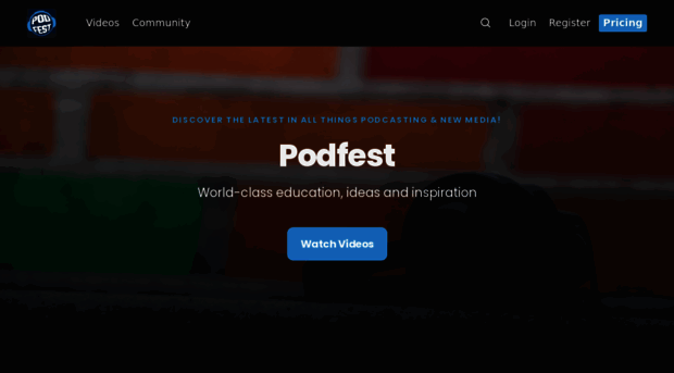 my.podfestexpo.com