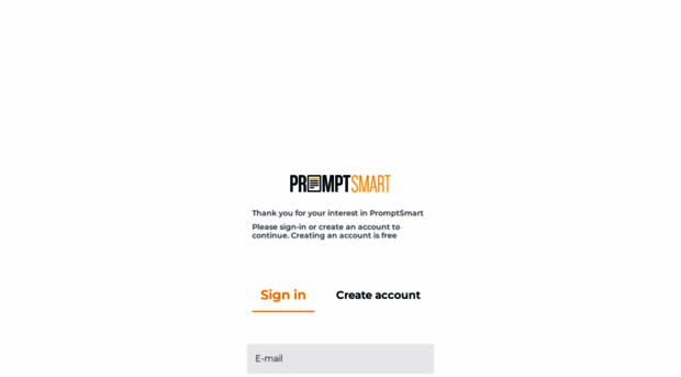 my.promptsmart.com