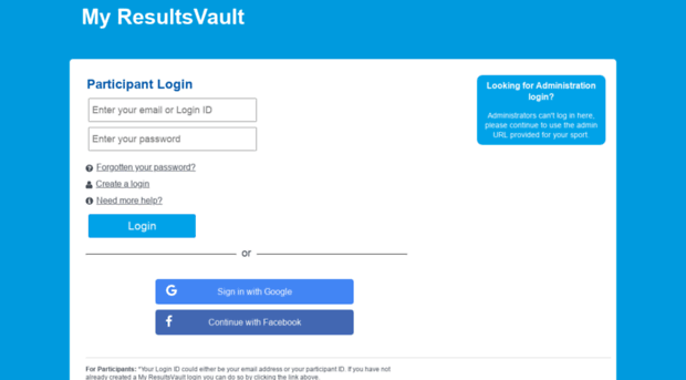 my.resultsvault.com