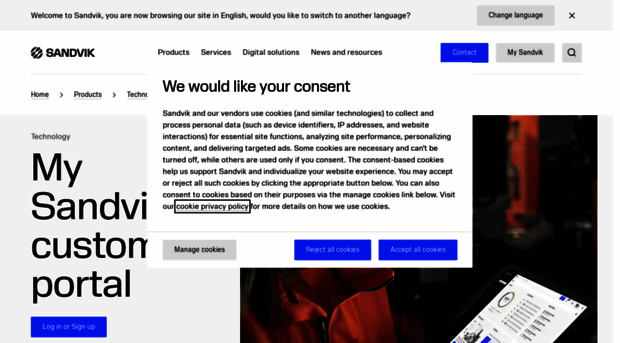 my.sandvik