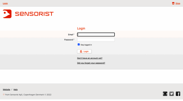 my.sensorist.com