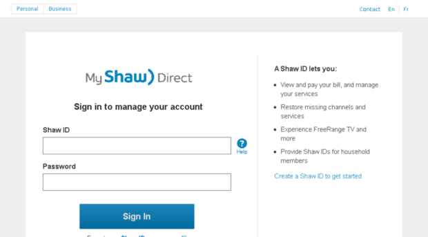 my.shawdirect.ca