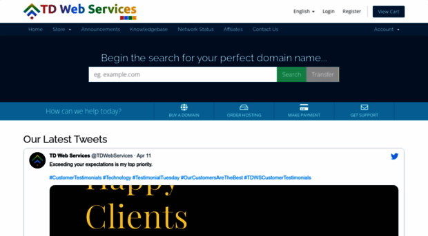 my.tdwebservices.com