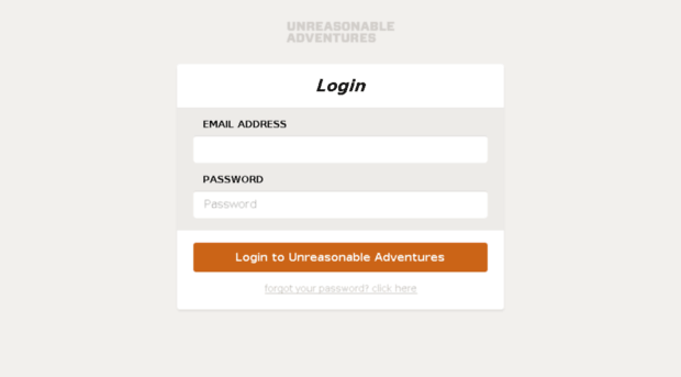 my.unreasonableadventures.com